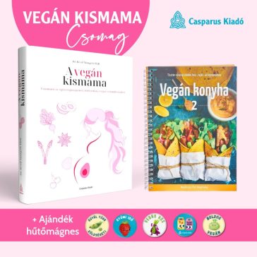  Vegán kismama csomag ajándék hűtőmágnessel