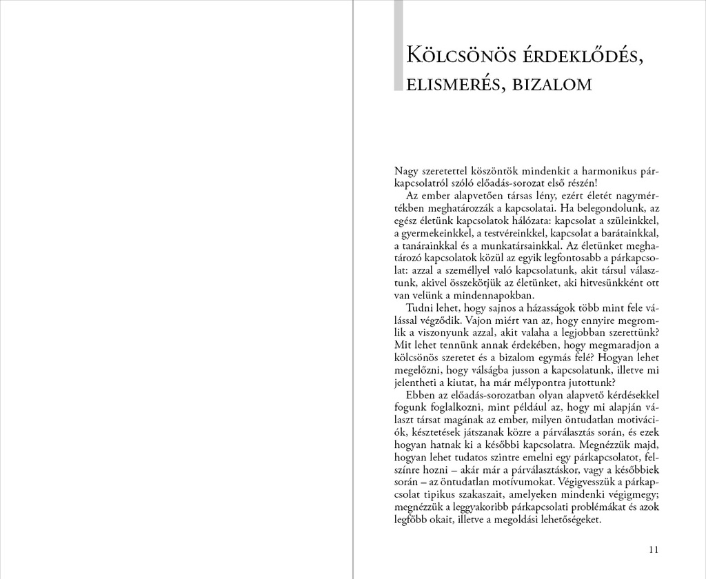 Lélektől lélekig – A harmonikus párkapcsolat titkai
