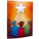 Képeslap: Háromkirályok napján