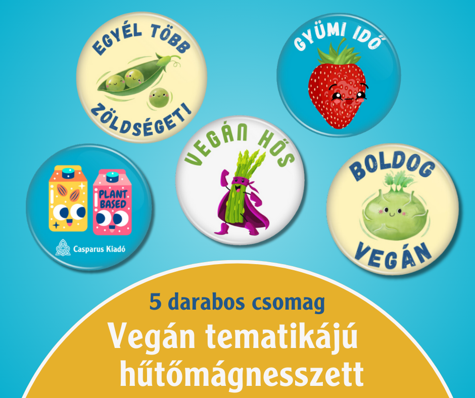 Hűtőmágnesek Vegán