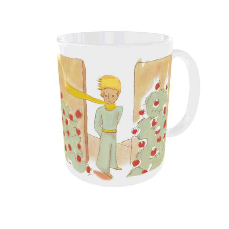 [CASP-BGR-ROZSA] „A kis herceg” bögre - Rózsakert