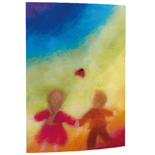 [CASP-K-16KATICA] Képeslap: Katicabogárka