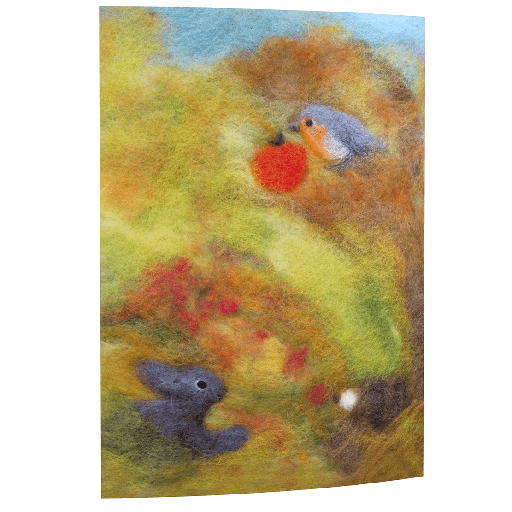 [CASP-K-18ALMA] Képeslap: Édes almát hoztam én