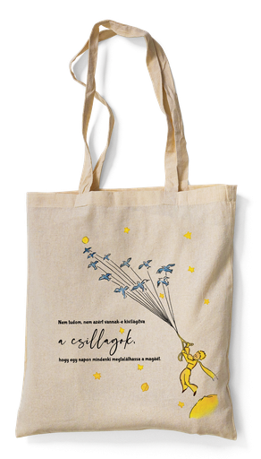 „A kis herceg” vászontáska: Csillag