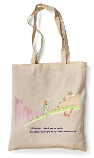 Vászontáska: Szív