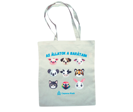 Vászontáska: Az állatok a barátaim
