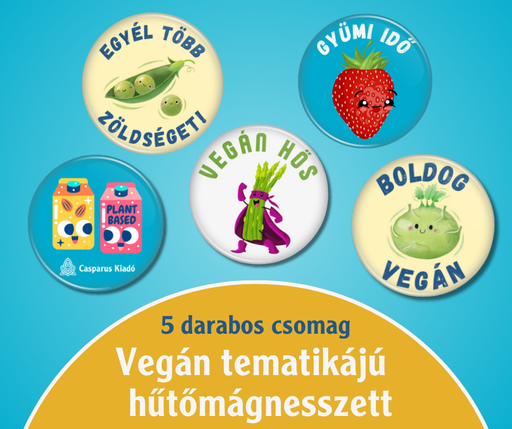 Hűtőmágnesek Vegán